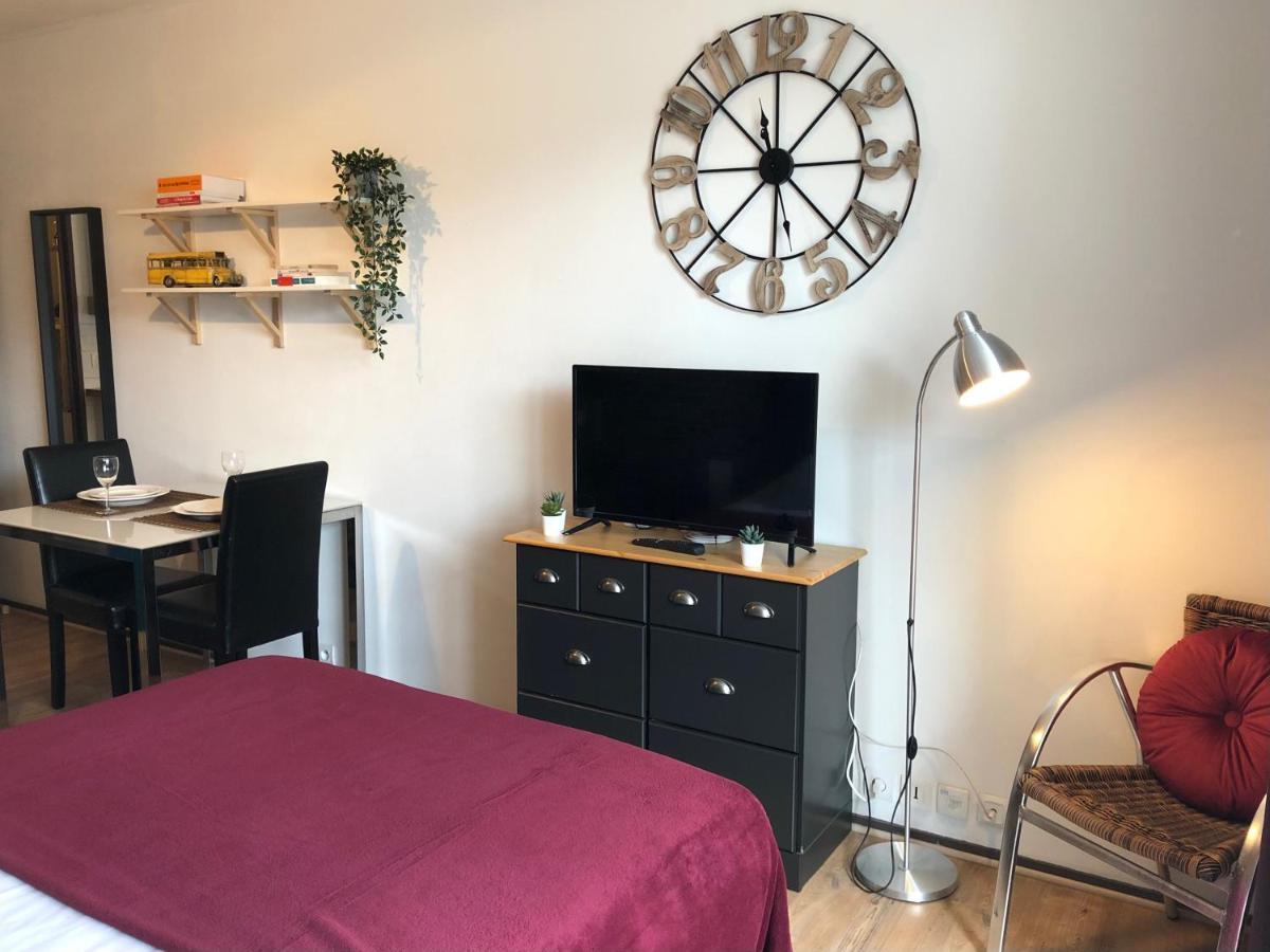 Studio Avec Balcon & Parking Gratuit - Tours Gare Eksteriør billede