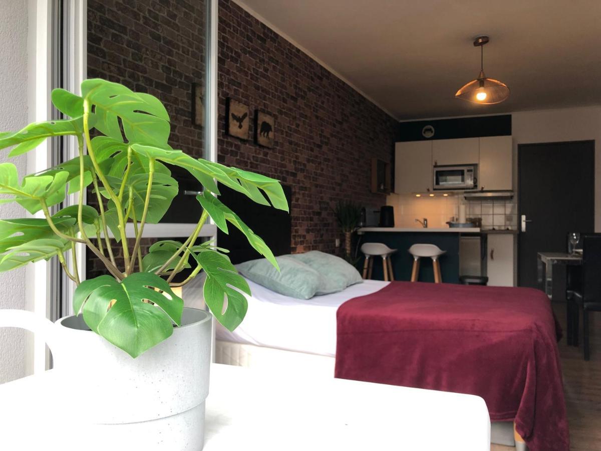 Studio Avec Balcon & Parking Gratuit - Tours Gare Eksteriør billede