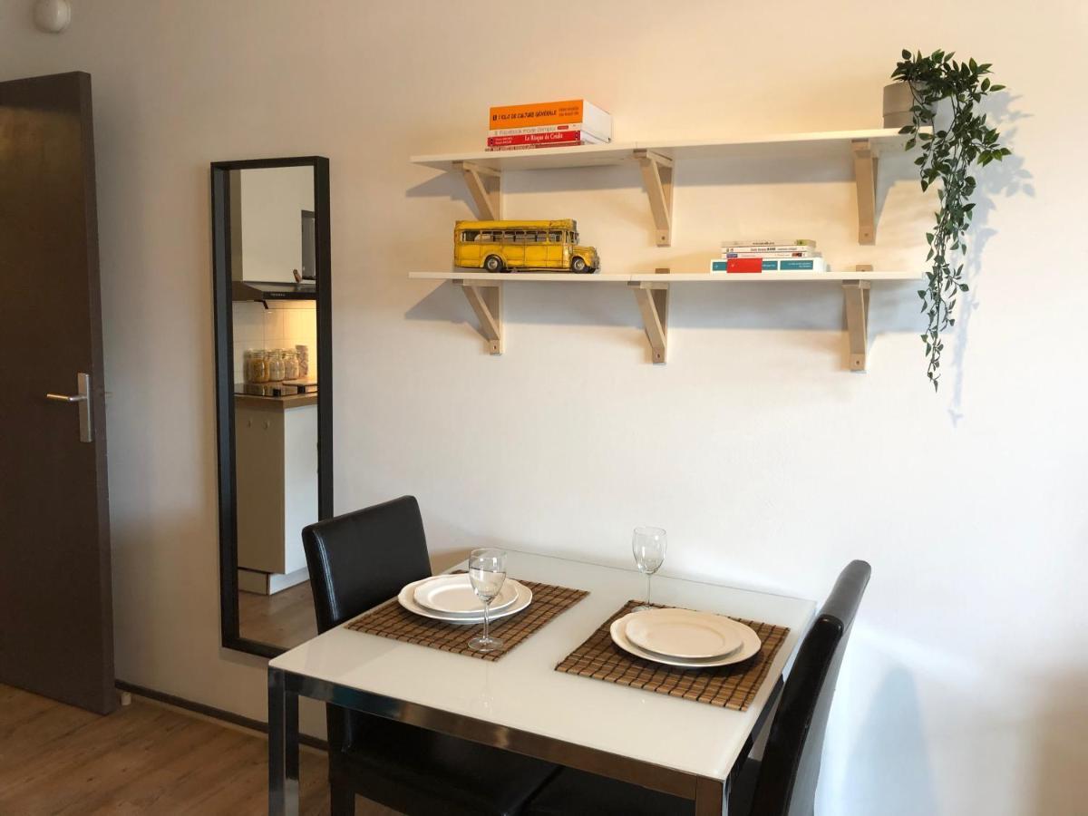 Studio Avec Balcon & Parking Gratuit - Tours Gare Eksteriør billede