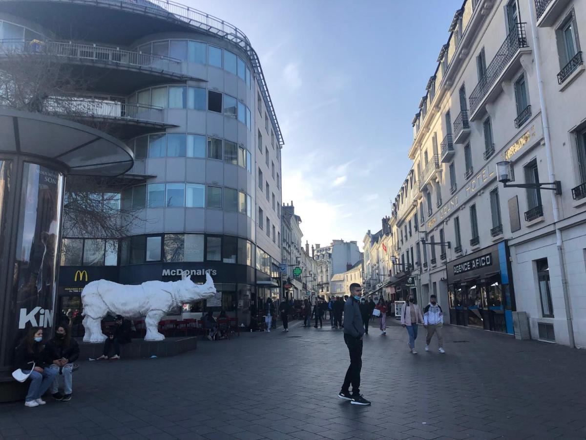 Studio Avec Balcon & Parking Gratuit - Tours Gare Eksteriør billede