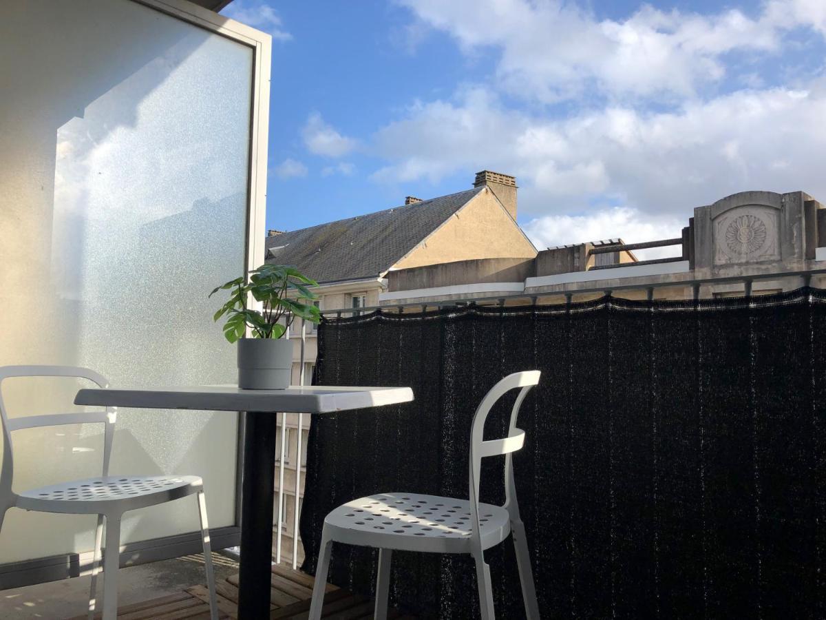 Studio Avec Balcon & Parking Gratuit - Tours Gare Eksteriør billede